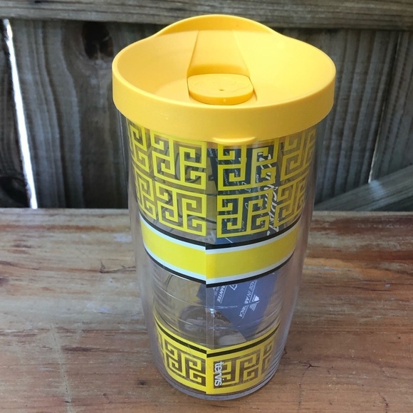 New Kappa Alpha Theta Sorority Black & Gold Acrylic Tervis Tumbler Size 16oz - Picture 4 of 9